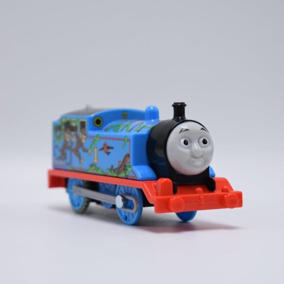 Thomas & Friends Trackmaster Monkey Palace Working Mattel Number 1 Blue 2013 - Picture 3 of 7